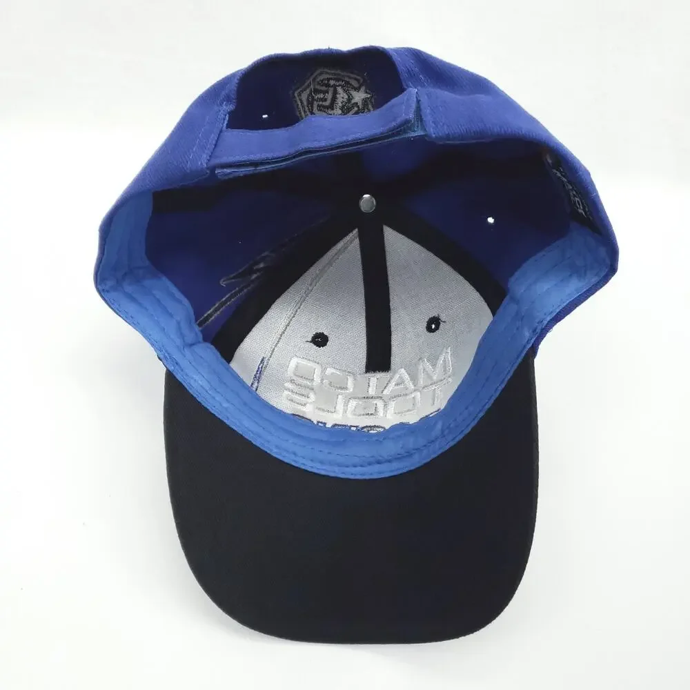 Matco Tools Racing Hat Black Embroidered Cotton Adjustable